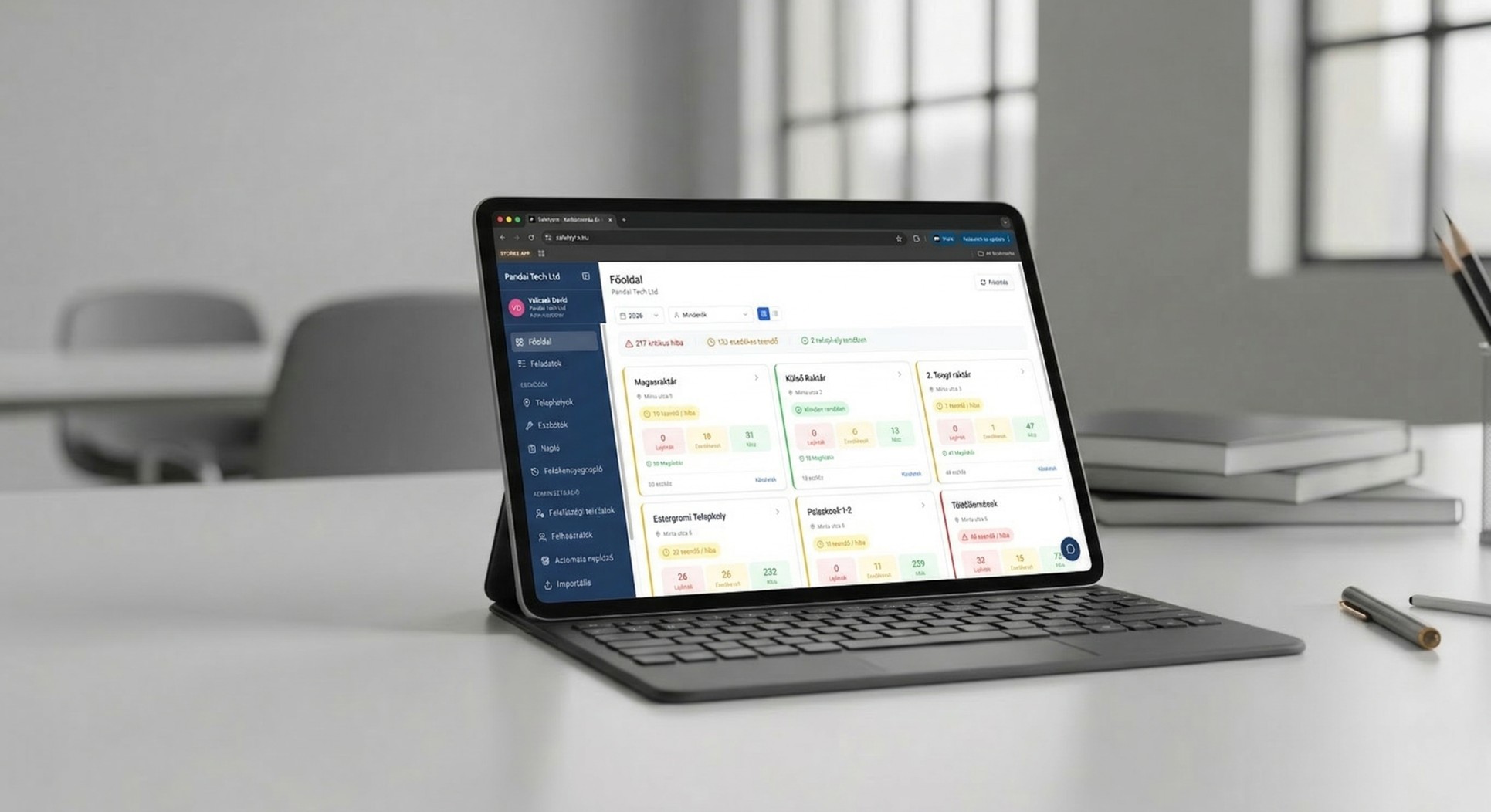 Digitális karbantartási napló – papírmentesen, percek alatt.